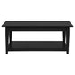 Lindenton 2-piece Wood Lift-Top Coffee and End Table Set Black