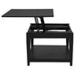 Lindenton 2-piece Wood Lift-Top Coffee and End Table Set Black