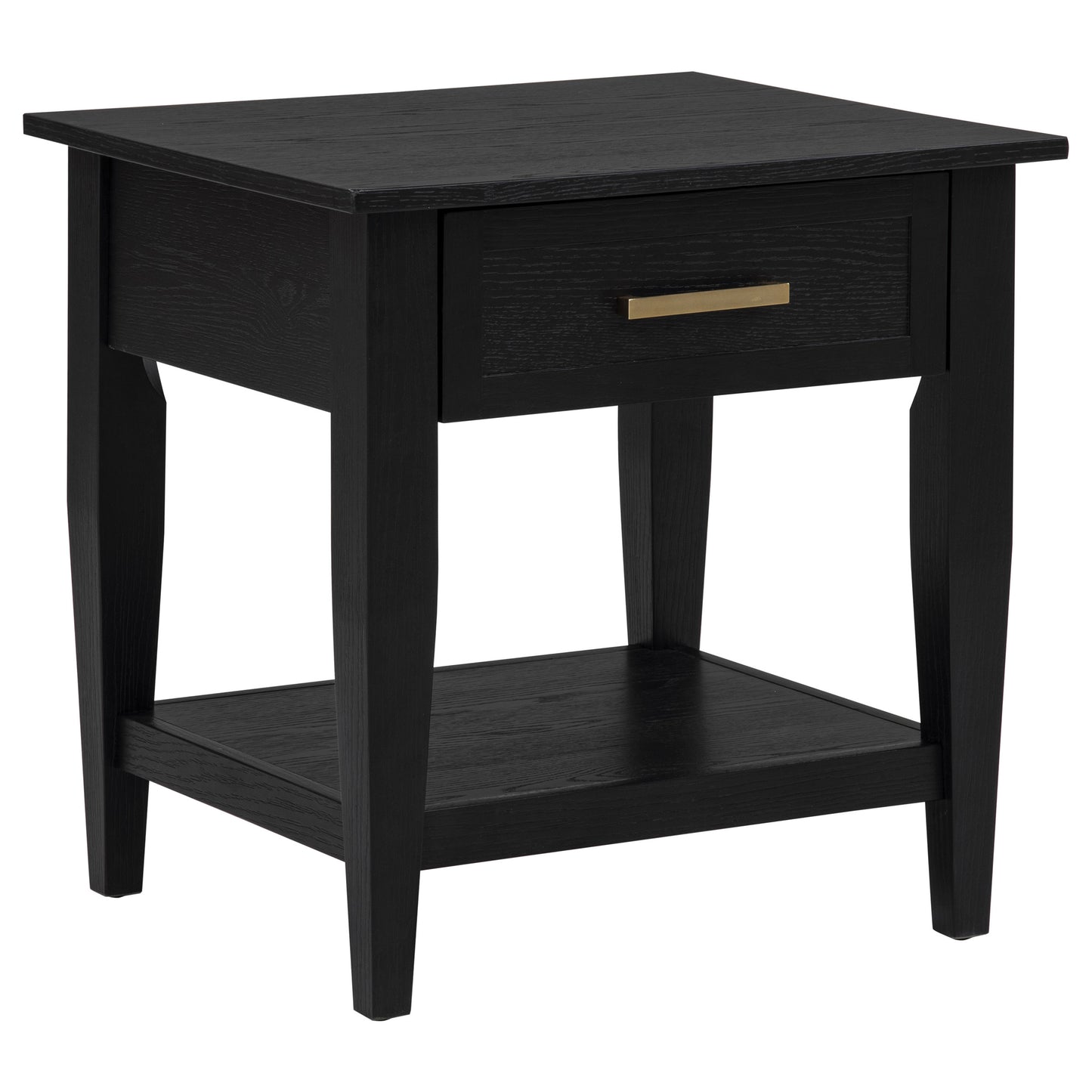 Lindenton 3-piece Wood Lift-Top Coffee and End Table Set Black