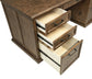 Altidore 68-inch 7-drawer Executive Home Office Desk Distressed Brown