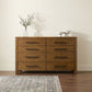 Adderley 8-drawer Bedroom Dresser Cabinet Warm Brown