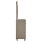 Antonella 7-drawer Upholstered Dresser with Mirror Ivory