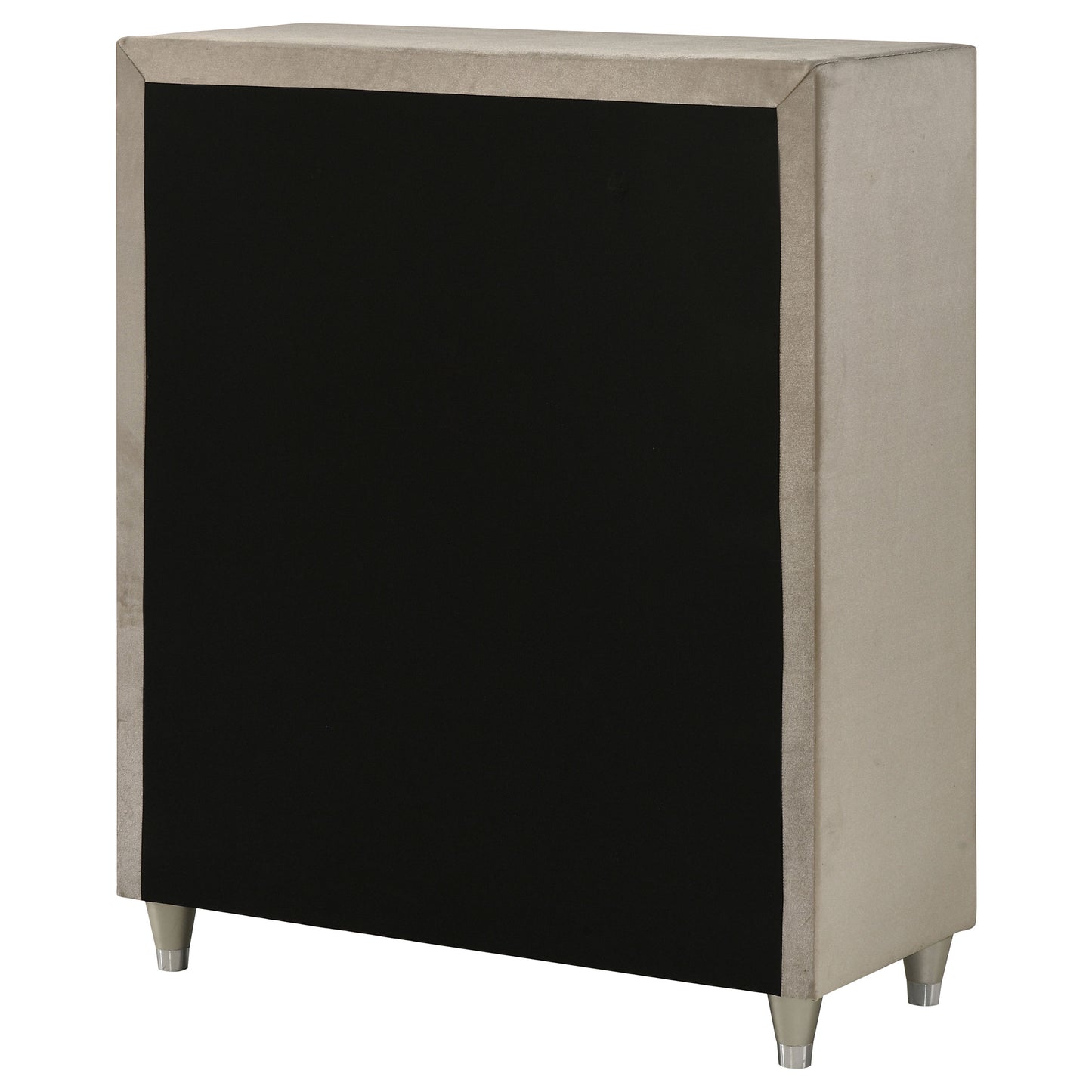 Antonella 5-drawer Bedroom Chest Ivory and Camel