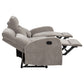 Hamilton Chenille Manual Reclining Sofa Sand