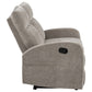 Hamilton Chenille Manual Reclining Loveseat Sand