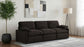 Collins Modular Power Sofa Chocolate Brown