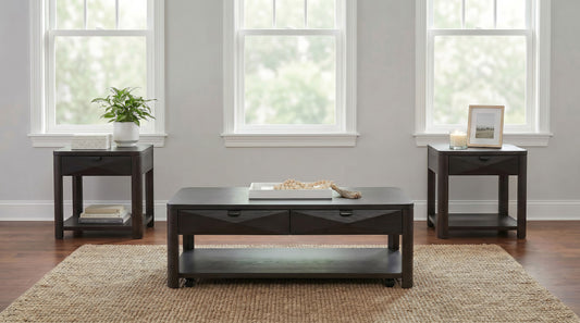 Marcelo 3-piece Coffee Table Set with Storage Coffee