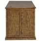 Altidore 68-inch 7-drawer Executive Home Office Desk Distressed Brown