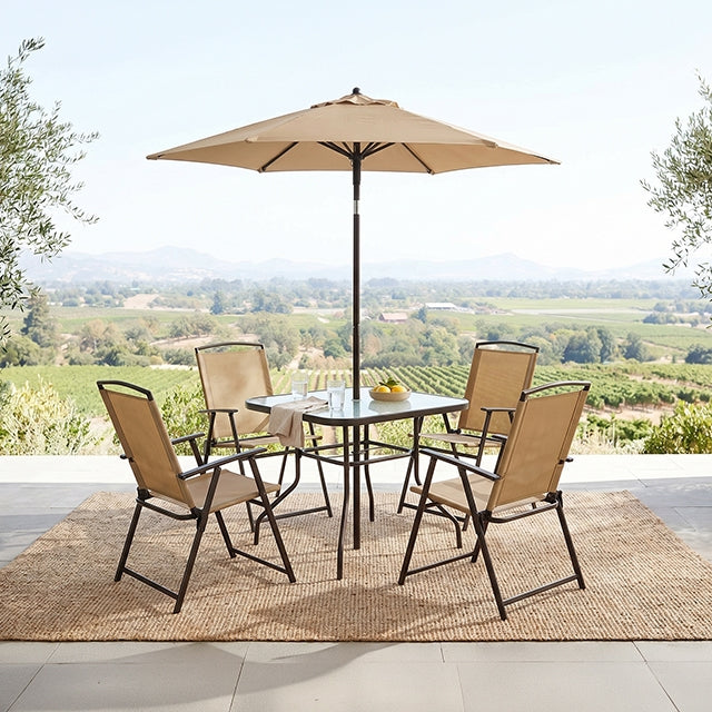 Fallone - 6 Pc. Outdoor Dining Set