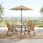 Fallone - 6 Pc. Outdoor Dining Set