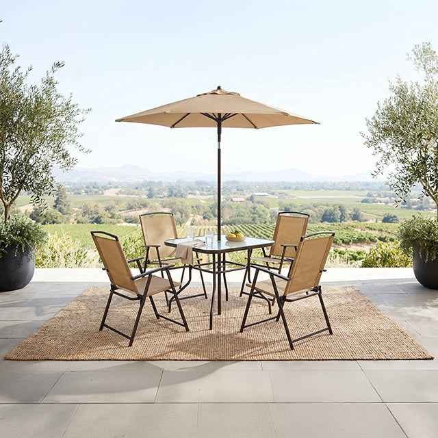 Fallone - 6 Pc. Outdoor Dining Set