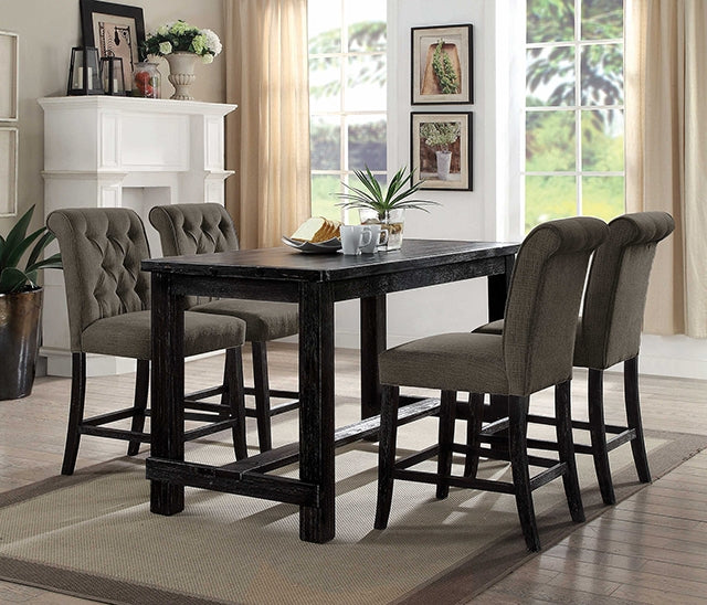 Sania - 5 Pc Counter Ht Table Set