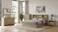 Hendricks 6-drawer Bedroom Dresser and Mirror Light Oak