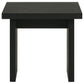 Decker 2-piece Coffee and End Table Set Black