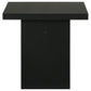 Decker 2-piece Coffee and End Table Set Black