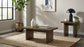 Decker 2-piece Coffee and End Table Set Walnut