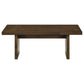 Decker 2-piece Coffee and End Table Set Walnut