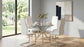 Montclair Upholstered Dining Side Chair White (Set of 4)