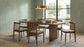 Decker 82-inch Rectangular Wood Dining Table Walnut