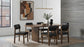 Decker 82-inch Rectangular Wood Dining Table Walnut