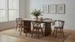 Decker 82-inch Rectangular Wood Dining Table Walnut
