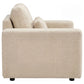 Amador Chenille Upholstered Track Arm Accent Chair Camel