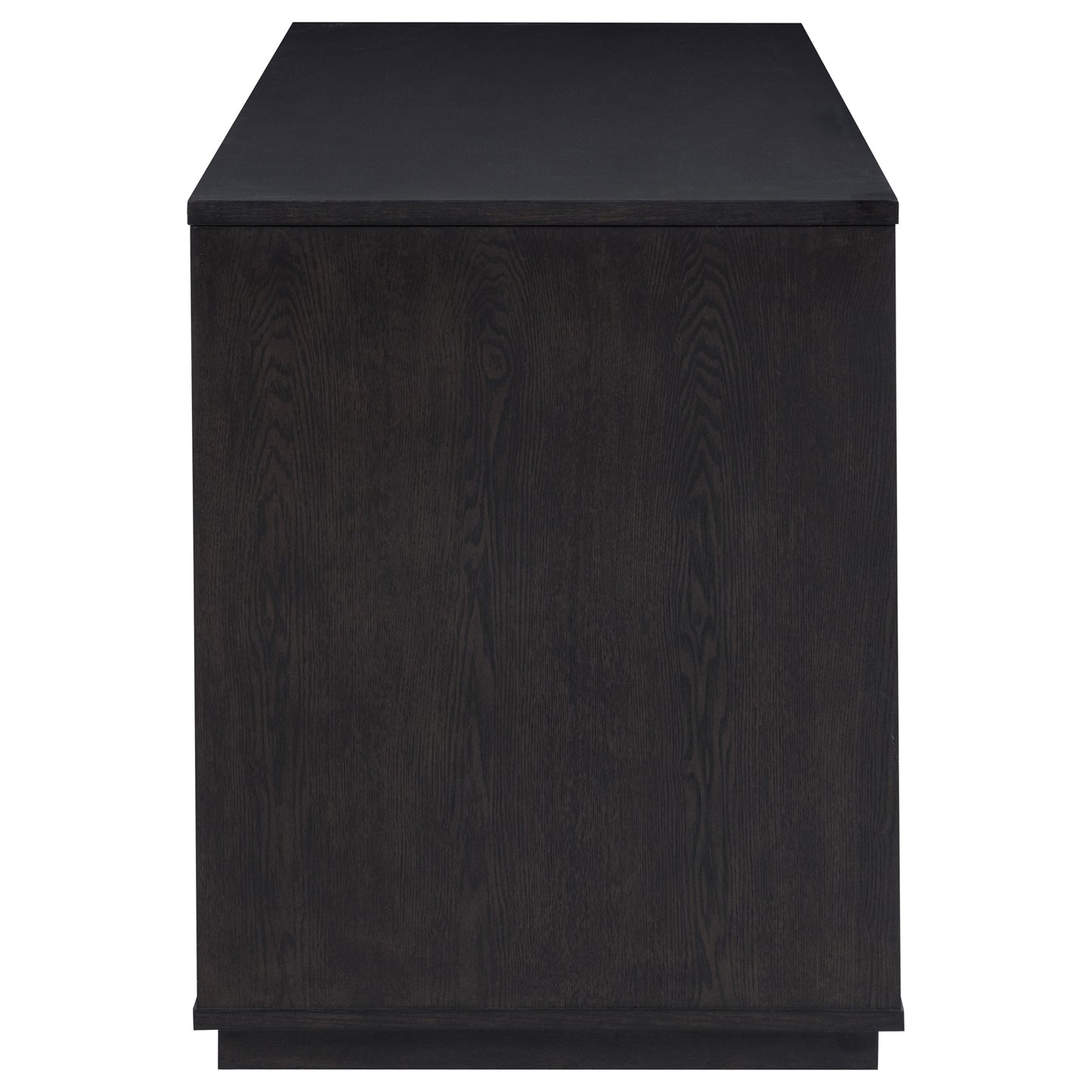 Harkes 75-inch 3-drawer Computer Desk with Adjustable Shelf Coffee Bean