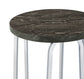 Barcelo Round Faux Marble Top Metal Side Table Grey