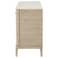 Lucaire 2-door 3-drawer Cultured Marble Top Sideboard Sandstone