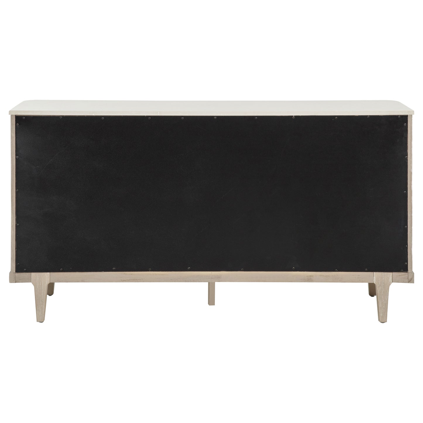 Lucaire 2-door 3-drawer Cultured Marble Top Sideboard Sandstone