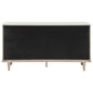 Lucaire 2-door 3-drawer Cultured Marble Top Sideboard Sandstone