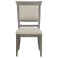 Cresswell Upholstered Dining Side Chair Tan (Set of 2)
