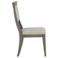 Cresswell Upholstered Dining Side Chair Tan (Set of 2)