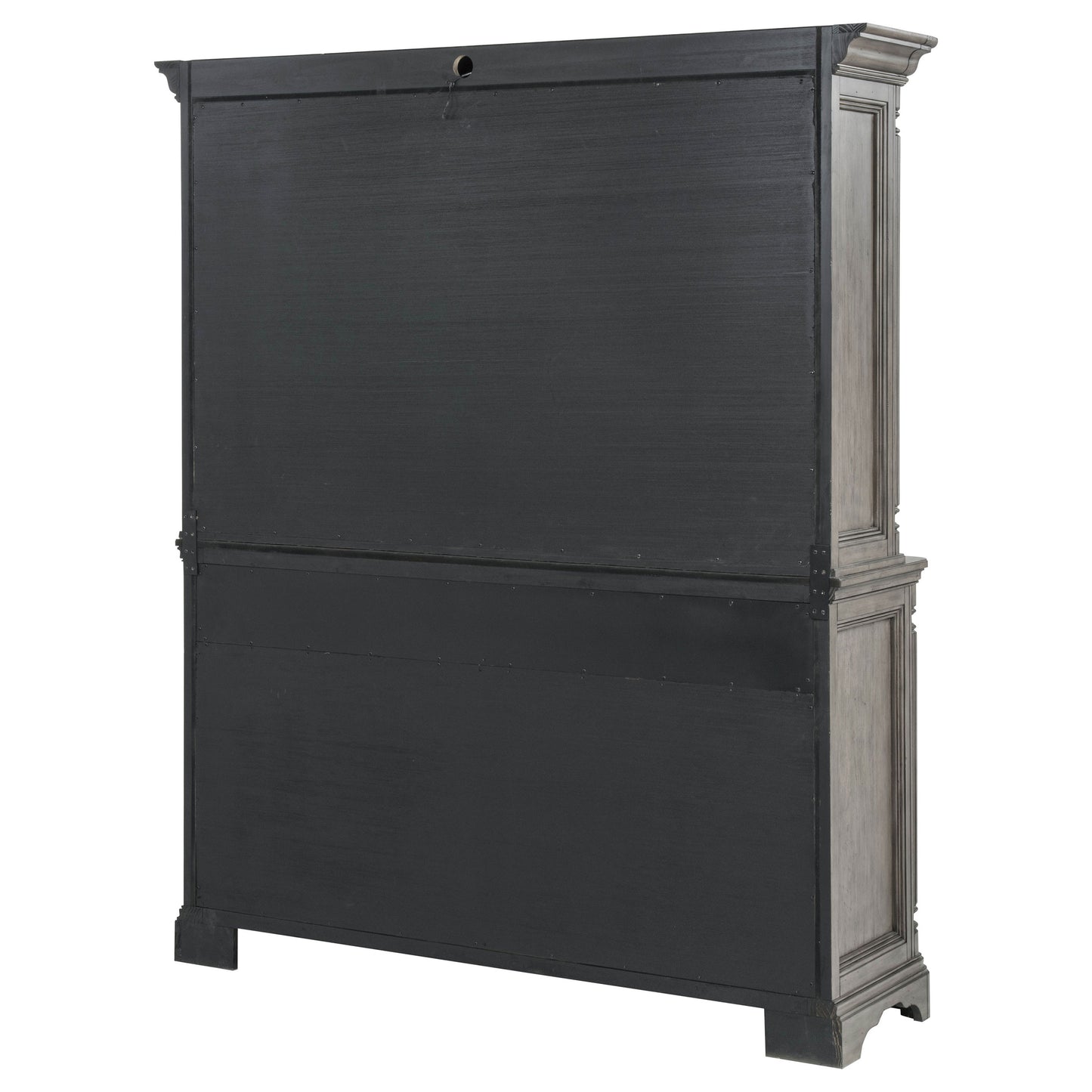 Cresswell 2-door 3-drawer Buffet and Hutch Weathered Taupe