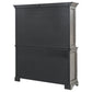 Cresswell 2-door 3-drawer Buffet and Hutch Weathered Taupe