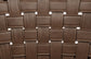 Tallis Woven Leatherette Back Counter Chair Brown (Set of 2)