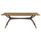Randolph 7-piece Smart Top Rectangular Dining Set Sheesham and Brown