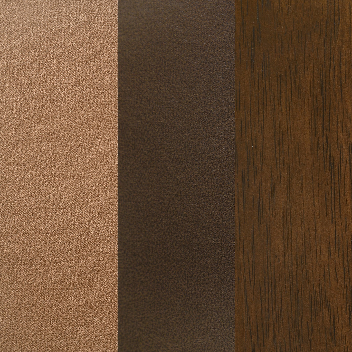 Randolph Upholstered Counter Height Chair Butterscotch and Brown (Set of 2)