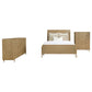 Arini 3-piece Queen Bedroom Set Sand Wash and Natural Cane
