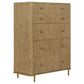 Arini 3-piece Queen Bedroom Set Sand Wash and Natural Cane