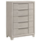 Farre 5-piece Queen Bedroom Set Washed Grey