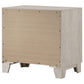 Farre 2-drawer Nightstand Bedside Table Washed Grey