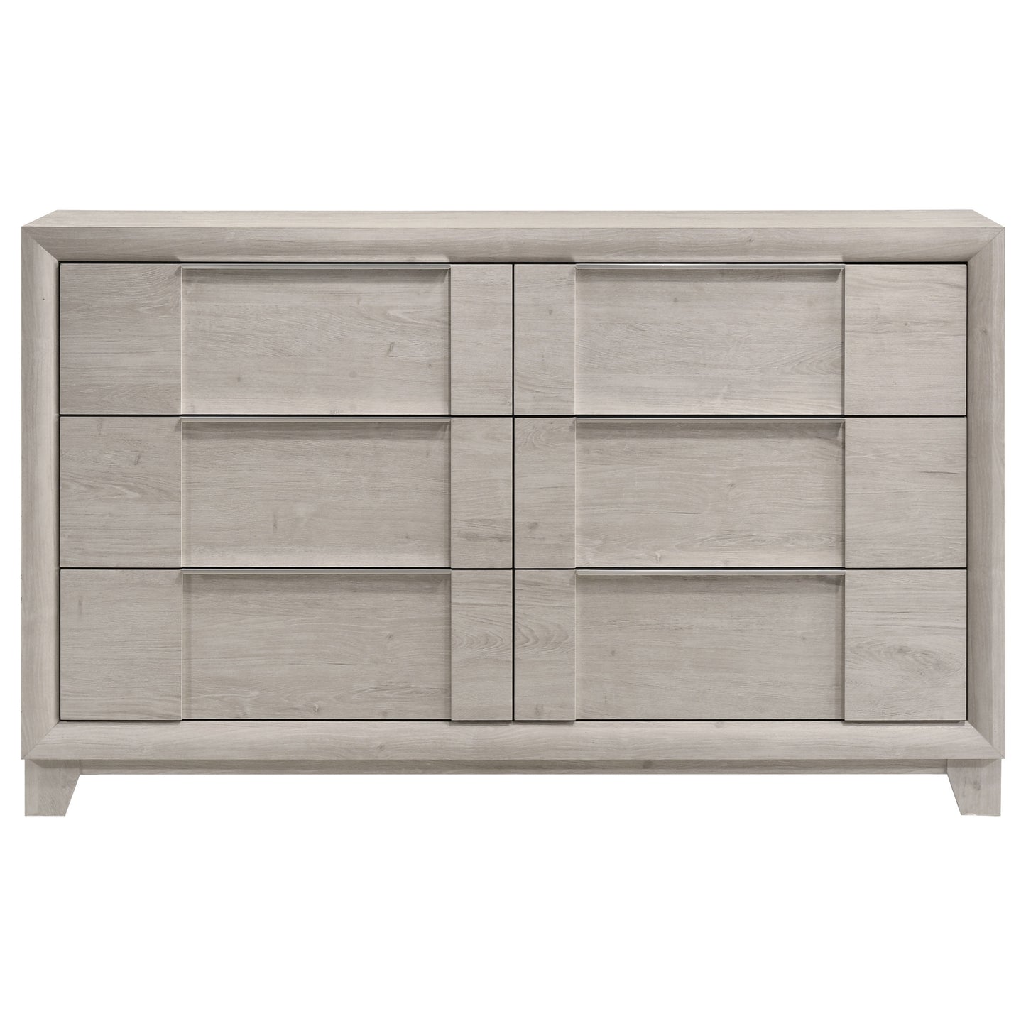 Farre 6-drawer Dresser Washed Grey