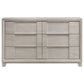 Farre 6-drawer Dresser Washed Grey