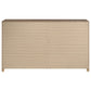 Etienne 6-drawer Bedroom Dresser Walnut