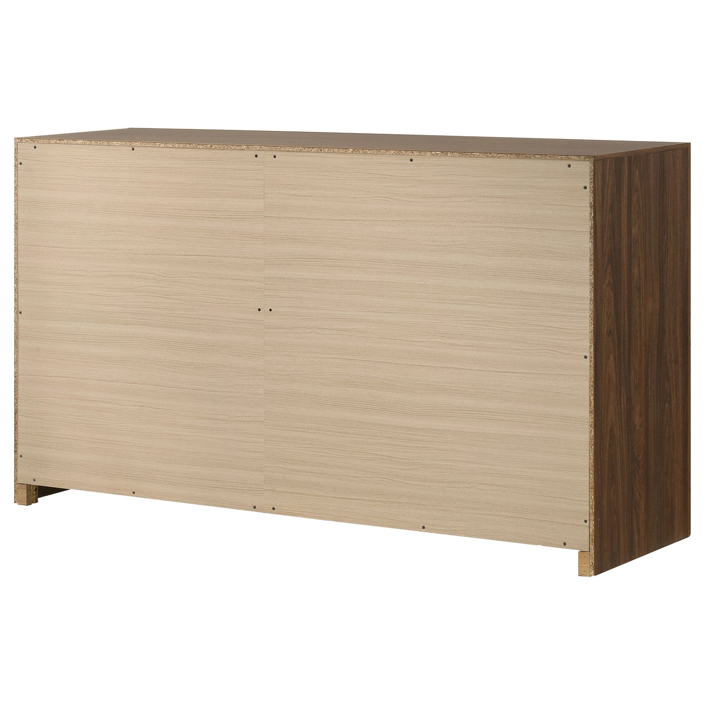 Etienne 6-drawer Bedroom Dresser Walnut