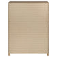 Etienne 5-drawer Bedroom Chest of Drawers Walnut
