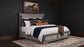Cresswell California King Storage Platform Bed Weathered Taupe