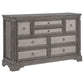 Cresswell 4-piece California King Storage Bedroom Set Taupe