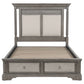 Cresswell 5-piece California King Storage Bedroom Set Taupe